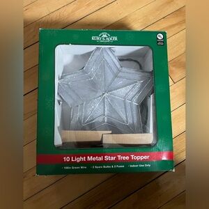 Kurt Adler UL‎ 10-Light LED Color-Changing Star Treetop